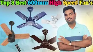 ✅ Top 8 Best 600mm Ceiling Fan In India 2025 With Price |High Speed Fan Review & Comparison