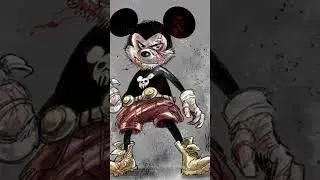 EVIL MICKEY MOUSE 😈 #shorts #youtubeshorts #firstvideo #viral #mickeymouse #evil