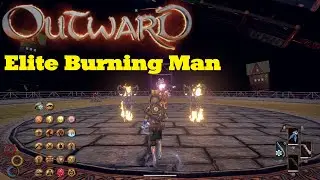 【Outward】物质世界 Elemental Prismatic Flurry Vs Elite Burning Man & Elite Obsidian Elemental (8sec)
