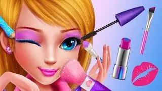 Fun Kids Care Games - Girls Makeup Fashion Model Dress Up Beauty Salon Makeover Kids & Girls Games