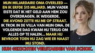 Na de dood van mijn miljardaire oma erfde ik $15 miljard — mijn vader eiste alles op 