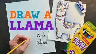 Draw a LLAMA with Shara