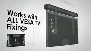YAK90 - Universal Sound Bar Mounting Kit | Screwfix