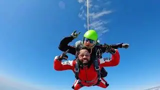 SKYDIVING -First Time Skydiving - Adrenaline, Fear, and Pure Euphoria!