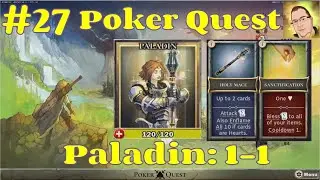 Poker Quest Full Release Ep27 | Paladin: Early Struggles, 1-1