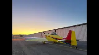 Vans RV-4 Sunset Flight Aerobatics