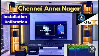 9.1 Dolby Atmos Installation  & Software Calibration In Chennai #dolbyatmos #denon  @RockAudios