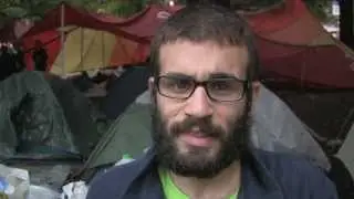 OCCUPY ATLANTA Joe Diaz statement (extended) - #OWS #Occupy - Woodruff Park (Troy Davis Park)