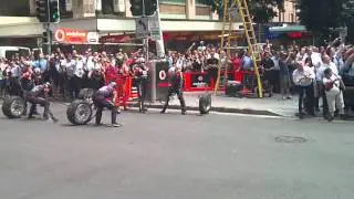TeamVodafone V8 Supercar Brisbane City Pitstop