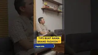 TIPS BUAT NAMA BRAND FASHION ‼️ #shorts