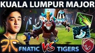 Abed Meepo GOD First Time on Kuala Lumpur Major - Fnatic vs Tigers - Dota 2