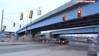 New Traffic Lights With Backplates In Service | Livernois & Fisher Service Dr