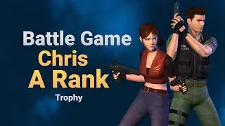 RESIDENT EVIL CODE VERONICA X - Battle Game Chris A Rank