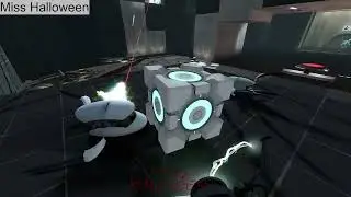 Portal 2 #4 HAPPY BIRTHDAY, CHELL! your parents never liked you.