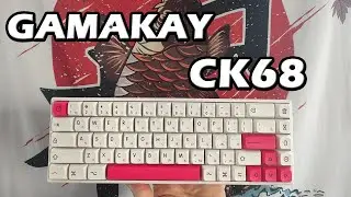 Bu Custom Klavye Fenaa Oldu - Gamakay CK68 - Feker Crystal Switch - Kon Momo Keycaps - İNDİRİM KODU