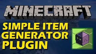 Customise items in Minecraft with Simple Item Generator Plugin