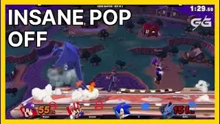 Insane pop off (genesisgg) | Smash Ultimate Highlights