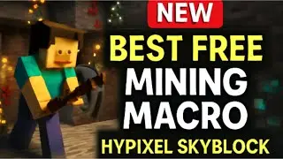 [NEW] Best FREE Mining MACRO - Hypixel Skyblock 2025
