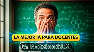La MEJOR IA de Google para PROFESORES: NotebookLM |  5 casos de uso