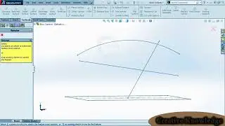 Solidworks tutorial ll Extruded Surface-part 2