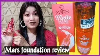Mars matte mousse foundation review/Mars foundation review/foundation review/Rashmi Pradhan//