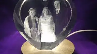 www.Crystal3DGifts.com | CULPAN 3D Crystal Photo | Unboxing Review