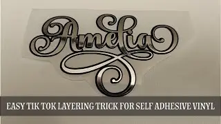 Easy Tik Tok Vinyl Layering Trick I wish I had learned Years Ago