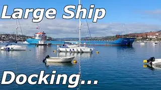 Large Ship - The Tinno - Docks in Teignmouth - 13/10/21