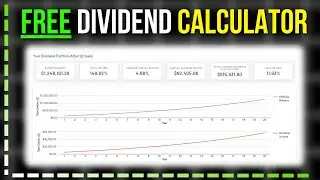 How-To-Use A FREE Dividend Reinvestment Calculator To Forecast Your Wealth!