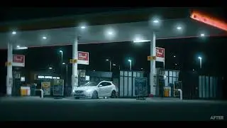 Fake Anamorphic Look - Colour Grading - Before & After