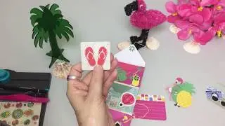 Project Share:  Summer Fun Mini Envelope Flip Book [Hidden Giveaway CLOSED]