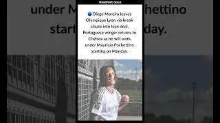 Diego Moreira leaves Olympique Lyon,break clause loan deal,Back to Chelsea#shorts #football