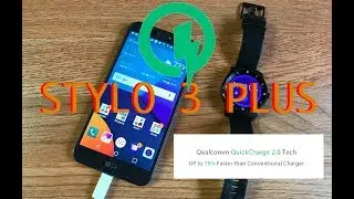 LG STYLO 3 PLUS FAST CHARGING SPEED TEST QUALCOMM 2.0