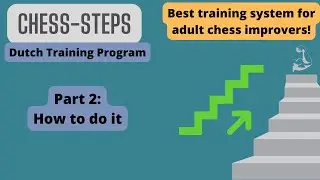 Chess-Steps | Dutch chess training program | Best method for adult chess improvers | Part 2