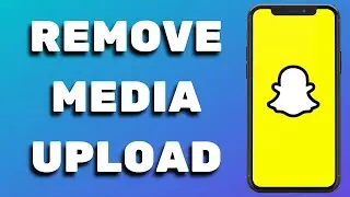 How To Remove Media Upload From Snapchat (iOS | IPhone) - Easy Tutorial