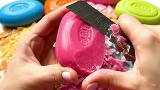 Asmr soap cutting  Satisfying video - Découper du Savon Super Satisfaisant #asmr