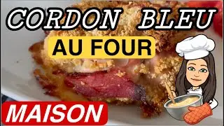 Recette du CORDON BLEU Maison & Di&eacute;t&eacute;tique (AU FOUR) 👩&zwj;🍳 | + son accompagnement ID&Eacute;AL 🥕 😋