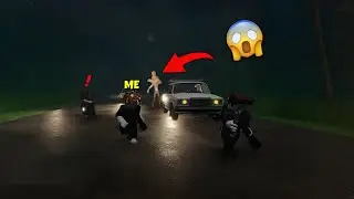 I PLAYED A HORROR GAME IN ROBLOX - DRIVE !