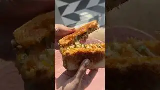 Grilled Cheese Veg Sandwich 🥪 Recipe #zingyzest