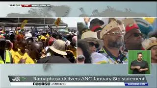 ANC January 8 Statement | President Cyril Ramaphosa delivers keynote speech