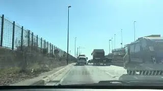 首都高速11号台場線／浜崎橋JCT〜平和島付近