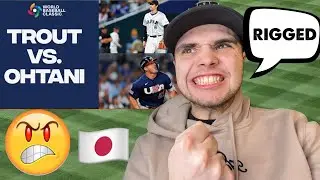 Mike Trout VS Shohei Ohtani Final At Bat | 2023 WBC Championship! (REACTION)