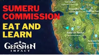 Eat and Learn Sumeru Daily Commission | Genshin Impact