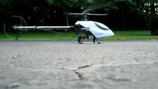 HK 600GT quick run-up. Flat pitch only