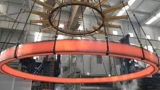 Chinese steel mill makes world's largest seamless forging piece
