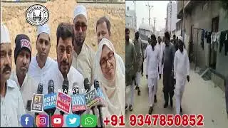 AIMIM Yakutpura MLA Jaffar Hussain Meraj Sahab @Yakutpura Corporator Dr. Sameena  @RIASATTV