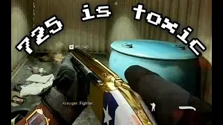 This is why everyone hates 725 SHOTGUN. OVERPOWERED.