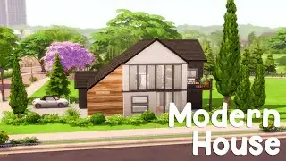 The Sims 4 - Modern House | Speed Build | Modern House Building
