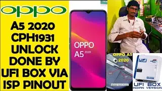 OPPO A5 2020 unlock with ufi box latest version