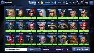 BLACK FRIDAY 2020 | UNIFORM GUIDE | MARVEL FUTURE FIGHT